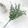 Fleurs décoratives couronnes 10pcs plantes artificielles eucalyptus plastic