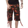 Nouveau short de camouflage de style 2024 avec plusieurs poches, pantalon de grande taille de 5 pouces, pantalon de plage pour hommes en vrac