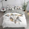 Set di biancheria da letto Dream Catcher Copritura da letto Elegante Boemian Down Piumini Copertura grande 240x220 Copertura piumone etnica singolo Re doppio King comodo copertura da letto J240507