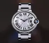 Vendi un nuovo film classico Man Morove Movement Orologio in acciaio inossidabile di lusso Luxury Watch Orologio Male Clock Fashion Busines6056349