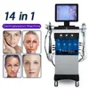 14 in 1 diamond Hydra Dermabrasion Deep Clean Aqua Wake Peel Oxygen Machine Microdermabrasion Bio Photon Afere