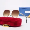 Luxus 2022 Marke Polarisierte Männer Frauen Herren Womens Pilot Sonnenbrille Designer UV400 Brille Sonnenbrille Metall Rahmen Polaroidlinse 313m