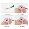 Eyelashes 100Pcs/Bag Disposable Eyelash Extension Glue Ring Cup Tattoo Pigment Holder Container Lash Tools Accessories Supplier