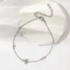 Wedding Bracelets Luxury Adjustable Heart Zircon Bracelets For Women Sparkling Silver Color Crystal Chain On Hand Fashion Wedding Jewelry Gift