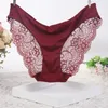 Panties de femme Sexy Lace Sous sans couture solide Strech Strech Sous-coton Coton Crotch Breffe-Basse Lingerie Lingerie Lingerie