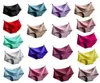 Panties de soie de glace Satin dames coton sexy plus taille fille fille basse taille sans couture pour sous-vêtements pour femmes sous-pants de printemps 6607871