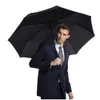 Parapluie de route Designer de créateur de vent double automatique pliant automatique femelle mâle 10 osse voiture luxe grande entreprise parapluies hommes pluvie