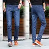 Mäns jeans män och byxor 2023 högkvalitativ mode blå street klänning stor ny stil Q240509