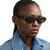 Modedesignerin Männer und Frauen Sonnenbrille entworfen von Modedesigner PR 26ZS Volltextur Super Good UV400 Retro Full -Frame -Sonnenbrille mit Brille Gehäuse