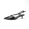 Slingbacks Womens Dress Designer Platform Cheels Sandals Sandals على النعال مع Strass Slides Pink Black Blue Original Edition Pers Editi