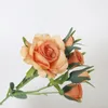 Decoratieve bloemen Kunstmatige retro zijden roos boeket hyangea pioen vintage nepbloem huis bruiloft decoratie accessoires