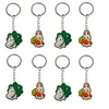 Andere Modezubehör White Rabbit Keychain Schlüsselanhänger für Kinderparty bevorzugt die Schlüsselringe cooler Farbton mit Armbandschlüssel OTFMK