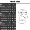 Masker svart latex huva med svart hästsvans peruk tillbaka dragkedja gummimask cosplay party slitage dräkt