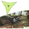 Portaledges Portable Triangle Hammock 4MX4MX4M MTI PERSON Aerial Mat Bekväm utomhus kameror Sleep Hanging Bed Drop Delivery Sports Out Otpgt