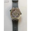 Projektanci zegarki Calibre 42 mm Designer Superclone Top Ceramics APF AAAAA WRISTWATCHES IPF Glass 14,2 mm Men Men Brand 15720 Mechanical Designer 8478