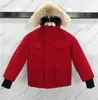 Kids Winter Duck Down Coats z futrzanym kołnierzem nastolatki śnieg nosza gęsta kurtka dziewczyn