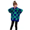 Ställer in flickor tröja mode nya barnkläder höst och vinter plysch tjock 6 7 8 12 år Q240508
