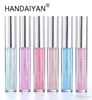 Handaiyan 6 Farben Glühen Glitzer Schimmer Meerjungfrau Lipgloss Lip Tint feuchtigkeitsspendende wasserdichte Metall langlebige flüssige Lipgloss Lippen 4924929