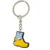 Couchette de dessin animé PVC Keychains accessoires de mode Sac pendentif Soft Silicone Car Key Decoration Gift Wholesale