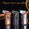 Creative Multi-Functional Retro Open Flame Lighter Metal Gas Unfilled Cigarette Lighter With Wholesale
