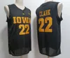 2024 Finale vier 4 Patch Iowa Hawkeyes Basketball Trikot NCAA Jersey 22 Clark Custom Size S M L XL 2XL 3xL Männer und Frauen