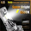 Verlichtingssysteem 2 stks High Power H7 LED Koplamp Lampen Super helder krachtig No Adapter Vereiste Auto Turbo diode Witte Moto Fog Lamp 12V 55W