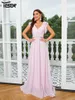 Casual Dresses Yesexy 2024 Elegant Vacker bröllop födelsedagsfest klänning v hals en linje prom