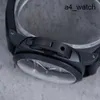 Zegarek damski na nadgarstek Seria Luminor PAM00441 Fat Sea Black Plate Ceramiczna podwójna strefa czasowa dynamiczna magazyn Automatyczne mechaniczne męskie zegarek