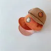 Caps Chapéus 2024 Summer Baby Hat Baby Hat New Childrens Hat Bordado Baseado Baseball Hat Cotton Boys and Girls Brim SunHat 1 peça D240509