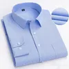 Camicie da uomo 2024 camicia a maniche lunghe con stampato nuovo da uomo comodo e slim Business Office Formale Banchet Autumn Autunno Spring D240427