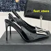 Luxe designer High Heel Shoes For Dames Ladies Dress Casual Office Sneakers Summer Sandles Stiletto Heel puntige tenen Sandalen DH DH