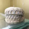 Hip Hop Teeth Top Bottom Grills Dental Mouth Punk Tooth Caps Cosplay Rapper Jewelry send teeth model to us 240426