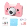 Für Kameras Cartoon Child Holiday Lading Tragbares multifunktionales Kamera Digital Camcorder 230601 mit Lanyard USB Selfie Toy Kids Mi Oalh