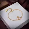 Marque Westwood New Email Colored Five Point Star Saturn Bracelet Womens Light Luxury Fashion High Edition Nail