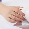 Eheringe Skyrim Shining Sun Ring für Frauen Edelstahl Boho Verstellbare offene Fingerringe 2024 Neues Modeschmuck Geburtstag Geschenk