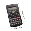 Mathematikunterricht engagierter Taschenrechner Handheld tragbarer wissenschaftlicher Schüler 2line -Display Multifunktion 240430