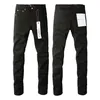 Pantaloncini da uomo viola jeans dritti strappato designer di jeans viola casual estate marchi viola jeans high street ksubi jeans lussuoso patch corto stesso stile stesso stile vero jeans