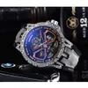 Designer Relógios de luxo para masculino automático (bens spot bens) ROGE DUBUI Diamond Dial Men s Watch