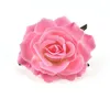 1pcs 9cm Flores de seda artificial Cabeças para decoração de casamento White Rose Diy Wreath Gift Scrapbooking Craft Fake Fake Flo Jllarr1721396