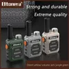 Btonera BT330 Mini Walkie Talkie PMR 4 USB Portable Twoway Radio Dual PTT Walkietalkies para Hunting Cafe 240430