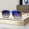 Super occhiali da sole per uomini donne SG18U Designer Fashion Summer Avant-Garde Goggles in stile anti-ultravioletta popolarità quadrata Metal Full Full Full Telaio Scatola casuale Box