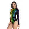 Costumi da bagno femminile Nadanbao Halloween Donne Sexy Swimsuit One Piece Suit da nuoto Stampa di moda femmina Summer Beach Party Body