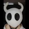 Party Masks Hollow Knight Latex Mask Halloween jeu Rôle de jeu Costume accessoires accessoires
