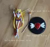 Japan Anime 16cm Sailor Moon Sukienka Queen Action Figure Pvc Suknia ślubna Kolekcja Model zabawek do wystroju kreskówki
