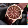 Designer Luxury Watches For Mens Mechanical Automatic Roge Dubui Knights of the Round Table Storlek 45mmx15.7mm Swiss Movement Sapphire Mirror Importerad Cowhide Strap