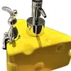Dispensateur de savon liquide Pompe à main de salle de bain fuite à l'épreuve de 350 ml de la rouille rechargeable
