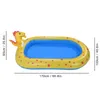 Children Swimming Pool Inflatable Spray Pool Outdoor Summer Water Toys Baby Bathtub Dinosaur Sprinkler Game Backyard Water Play 240508