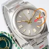 124300 K3230 Automatic Mens Watch King King 41 mm Polied Silver Stick Calan 904L ACTE