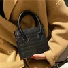 أكياس الكتف Women Handsbag حقيبة Crossbody Top Hand Hand for 2024 Satchel Stone Pattern Sace