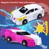 Ciao Carbot Unicorn Series Transformation Action Figure Robot Models 2 in 1 modello DEFORMED MODEL MODELLO COMMERCIALI TAMBINI 240508